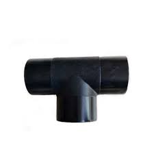Plastic Pipe Fitting Reducing Tee Equal Tee Butt Fusion HDPE Tee