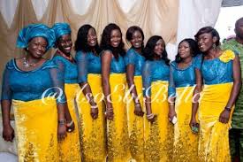 Image result for yellow asoebi