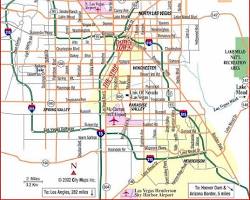 map of Las Vegas, Nevada