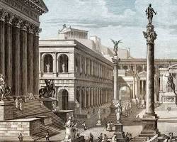 Image of Roman infrastructure projects Julius Caesar
