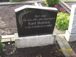 Grab von Karl Bohlen (30.07.1938-01.06.1966), Friedhof Spetzerfehn-
