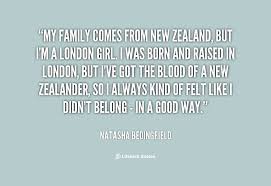 My family comes from New Zealand, but I&#39;m a London girl. I was ... via Relatably.com