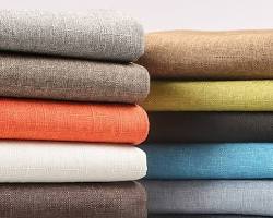 Image of cotton fabric for sofa