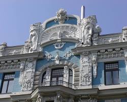 Immagine di Quartiere Art Nouveau, Riga, Lettonia