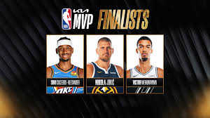 NBA MVP Finalists 2026: Wembanyama, Gilgeous-Alexander, Jokic