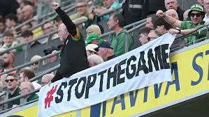 The Irish and Israeli national teams will not exchange jerseys after their matches