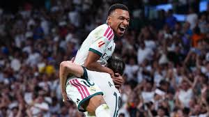 Real Madrid golea al Rayo Vallecano e iguala al FC Barcelona en puntos