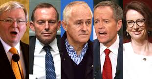 Image result for australian politicians abbott vs turnbull