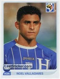 Noel Valladares (Honduras). Sticker 602. Panini FIFA World Cup. - 602