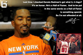 JR Smith says “It&#39;s an Honor” to be compared to Dennis Rodman in ... via Relatably.com