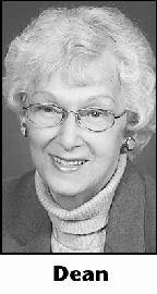 E. JOAN DEAN, 86, passed away Friday, April 6, 2012 at Parkview Regional Medical Center in Fort Wayne. Born in Trevlac, Ind., she was a homemaker and a ... - 0000979704_01_04082012_1