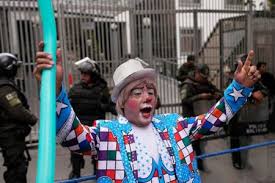 Bolivian Clowns Protest Ban on School Performances