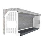 REHAU - Bloc-Baie Demi-linteau