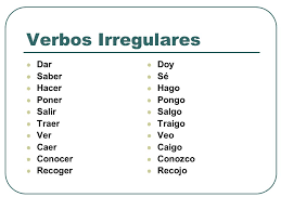 Resultado de imagen de verbos