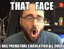 Ejaculation face