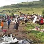 prayed saved Vaal tornado survivors