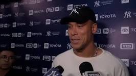 Luis García Jr. discussing Aaron Judge’s leadership with the New York Yankees