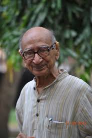 The 88-year old Narayan Desai. He is the son of Mahadev Desai – secretary to Gandhi, diarist and translator. Narayan Desai has written a Gujarati biography ... - dsc_4706