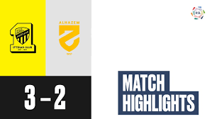 Highlights: Al Ittihad 3 - 2 Al Hazem (Saudi Pro League)