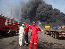 What caused the Iranian port blast that killed 40 and injured over 1000?