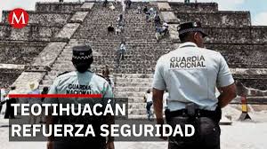 Guardia Nacional refuerza seguridad en Teotihuacán