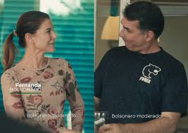 Em tom de campanha, mulher de Flávio o chama de “Bolsonaro moderado” e diz ter "reeducado" o marido