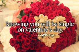Single On Valentine Quotes. QuotesGram via Relatably.com