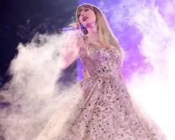 Image of Taylor Swift Sparkly Jumpsuit Speak Now Era wallpaper