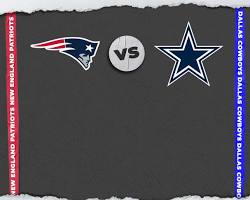 Image of New England Patriots vs Dallas Cowboys