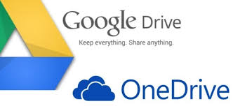 Resultado de imagen para google drive y one drive