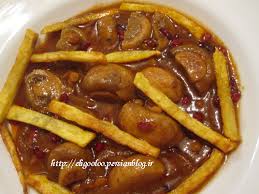 نتیجه تصویری برای خورش سیب