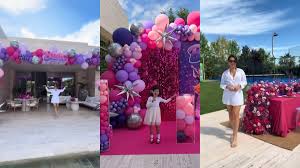 Georgina Rodríguez mostra bastidores do aniversário da filha em mansão e 'simplicidade' da celebração viraliza
