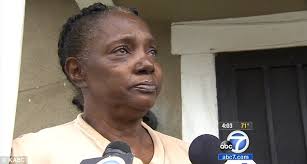 Heartbroken: Mother Doris Hill, pictured, said she couldn&#39;t believe neighbors said her son Louis Hill shot his brother Derrick Hill - article-2658484-1ED0FB0E00000578-85_634x339