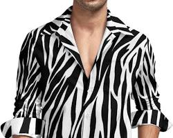 Image of Zebra Print TShirt