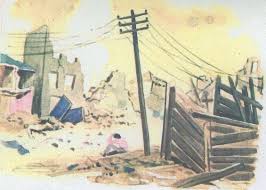 Resultado de imaxes para busquedad de superviventes de terremoto ,dibujos