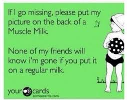 crossfit funny muscle milk | Quotes/Humor | Pinterest | Crossfit ... via Relatably.com