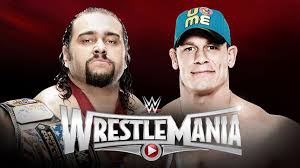 نتيجة بحث الصور عن ‪wrestlemania 31 john cena vs rusev‬‏