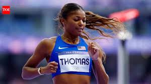 American star Gabby Thomas apologizes on X after fan backlash for failing to recognize Usain Bolt’s baby