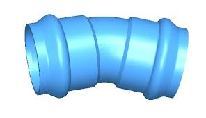 PVC Double Socket 45 Elbow| Alibaba.com