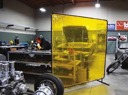 ArcShield Transparent Vinyl Welding Curtains