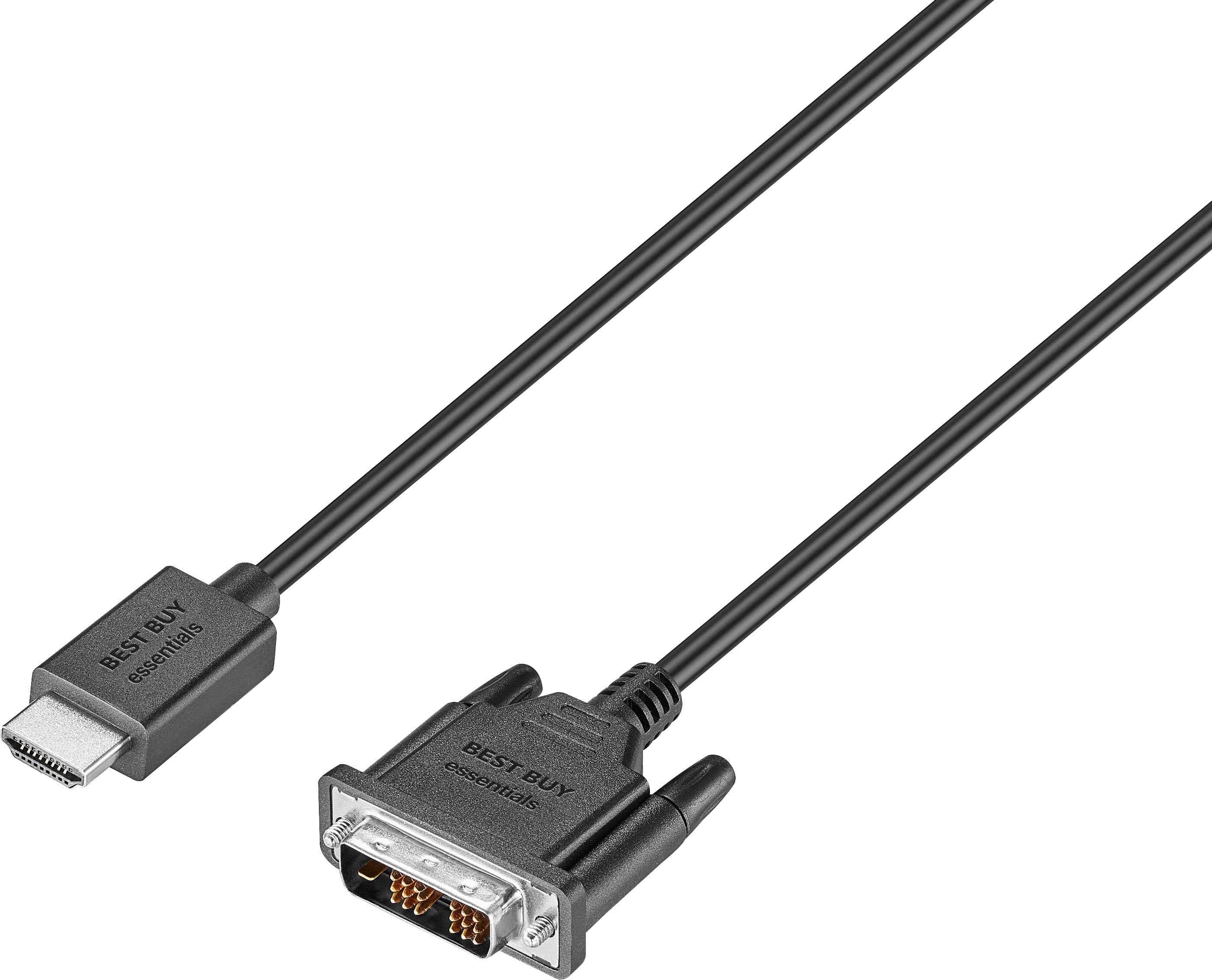 Best Buy essentials 6’ HDMI-to-DVI-D Monitor Cable