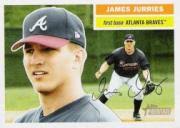 2005 Topps Heritage #428 James Jurries SP RC front image ... - front