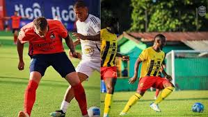 Cartel promocional del partido Municipal vs. Real Espa&ntilde;a en la Copa Centroamericana 2025