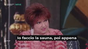 "Faccio la sauna e poi vado fuori nuda, tanto non mi vede nessuno": la schiettezza di Orietta Berti da Fazio