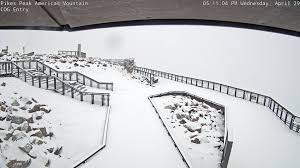 Winter in May? It might look like it around Colorado Springs