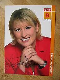 Bild: ORF Fernsehmoderatorin Elisabeth Pauer - han.