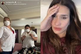¡Preocupación por Momi Giardina! ¿Qué le pasó en Tucumán?