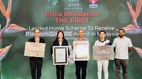 Ayer Holdings Berhad Creates History with Erica Residence - The First Landed Property Awarded Platinum GreenRE in Malaysia (Provisional)