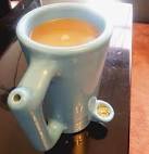 Coffee pipe mug