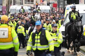 Pictures show major police operation for Albion v Crystal Palace match